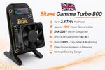 Bitaxe Gamma Turbo (GT) 800 Miner – Black – 2.4 TH/s Ultra-Quiet - UK Stock