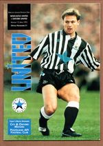 Newcastle United v Oxford United 1992-1993 Division One 12/04/1993