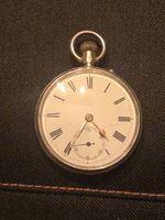Antique Sterling Silver Pocket Watch By Harley & Farris Of Southampton