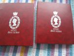 Silver jubilee british commonwealth stamp books x 2