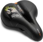 WIDE BIG BUM BIKE BICYCLE GEL CRUISER EXTRA COMFORT SPORTY SOFT PAD SADDLE SEAT