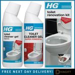 HG TOILET CLEANER GEL SUPER POWERFUL 500ML BATHROOM HYGIENIC RENOVATION KIT NEW