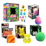 Golden Egg Hunt - Sensory Squeeze Toy Pudding Set Easter Fidget Toy