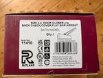Rutland TS.5204BC Size 2-4 Door Closer Back Check Cover Flat Bar Arm Satin Nicke
