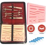 Suture Practice Kit Suturing Practice Kit for Students Tools ,Thread Pad