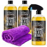 Ceramic Detailer Car Wax Gloss Spray Sealant Coating Vehicle Water Beading 3L