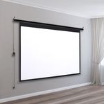 60-120" 4:3 Projector Screen Pull Down/Electric Motorised Home Cinema Projection