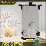 10L Wax Melter Electric Melting Pot Machine Pour Spout Candle Soap Making