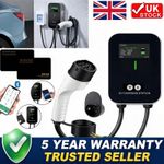 32A 7KW EV Charger Type 2 Electric Car Charging Station 5M Cable EV Charger UK