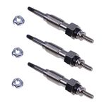 3pcs Glow Plugs for Mitsubishi L2C2 L3E Engine MT14 MT15 MT16