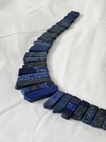 Lapis Lazuli Graduated Bars - Genuine Gemstones