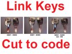 Replacement Link Keys Cut to Code - Filing Cabinets, Lockers, & Desks - FREE P&P