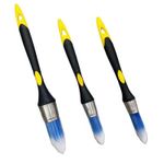 3pcs Trim Paint Brush Set,Trim Brushes For Waxing Furniture,DIY Art Crafts