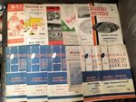 ROCHDALE HORNETS RUGBY LEAGUE PROGRAMME COLLECTION 1958-1972 X 12