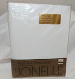Vintage Jonelle/John Lewis White Single Fitted Sheet 3ft bed Percale NOS