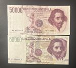 Set Of 2 Banknotes Italy 🇮🇹