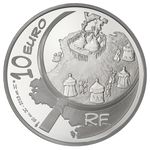 ASTERIX, FRANCE, MONNAIE DE PARIS, ASTERIX, SILVER, 10 EUROS, 2013