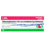 Chloramphenicol 1% Eye Ointment 4g Conjunctivitis Bacterial Infection treatment