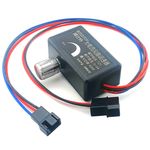 PC 3pin PWM Fan Speed Control Adapter 12V 5A Adjustable Output IDE 4pin Input