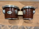 Bongos Retro Vintage 1960’s 70’s Sheltone Wooden Bongos