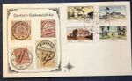 COLLECTORS CARD -- STAMPS FROM GERMAN SOUTH WEST AFRICA -- COLONY NOW NAMIBIA