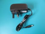 Wall Mounted Power Supply 12v - 2 Amp  -  (Inc. Panel Socket)  5.5 X 2.1-2.5mm