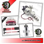 Triumph Spitfire Delco Electronic Distributor Dry Sports Coil and Red HT Leads
