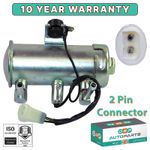 12V ELECTRIC UNIVERSAL FUEL PUMP FOR PETROL / DIESEL ENGINES RED TOP STYLE