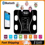 Digital 180KG Bathroom Scales Weighing Smart Body Fat BMI Bluetooth Weight Scale