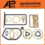 4 Cyl Bottom Lower Gasket Set for Massey Ferguson FE35 35 23C Diesel Tractor