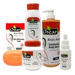 Chear KOJIE SAN WHITE KOJIC ACID Skin Brightening Range UK- Lotion / Cream Soap