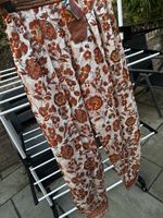 Loro Piana Women’s Alyy Floral 100% Silk Trousers Size 40 IT RRP £2,435