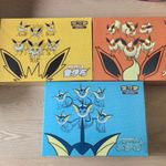 Pokemon Chinese Eevee GX Gift Box Vaporeon Jolteon Flareon 3 Boxes IN STOCK