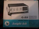 Knight-Kit C-22 Citizens Band Transceiver Assembly Manual (Original)