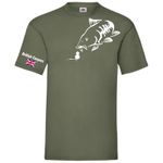 British Carpers Carp Fishing T Shirt Gift Angling Tee Shirt