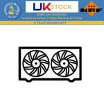 NRF Engine Cooling Radiator Fan For Fiat Ulysse 2002-2011 2.0d 2.2d 470052