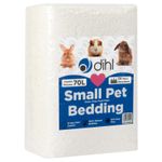 70L White Small Animal Paper Bedding Super Absorbent Soft Premium Substrate