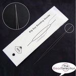 100mm BIG EYE BEADING NEEDLES EASY THREAD JEWELLERY MAKING TOP QUALITY MSC7