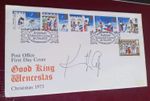 Kenneth Cope 'Randall and Hopkirk Deceased' Signed First Day Cover