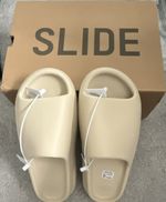 adidas YZY Slide Men's Lightweight Beige Rubber Sandals Size 9 FZ5897