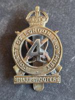 Original WW 1 4th County of London Yeomanry (Sharp Shooters