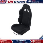 New Reclinable Universal Racing Bucket Seats w/Dual Slider Adjustable Race Brand