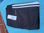 adidas Women's 3-Stripe Leggings Climalite 2xl 22-24 Black