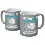 OUTPOST 31 UNOFFICIAL THE THING SCI FI FILM HORROR MUG IN VARIOUS COLOURS