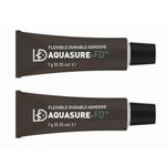 AQUASURE WADER DRYSUIT WETSUIT BOOTS KITES REPAIR GLUE 2 x 7g TUBES McNETT