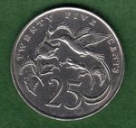 Jamaica 1987 25 cent Coin High Grade Jamaican Twenty Five Cent Coin (068326)