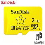 2TB SanDisk Nintendo Switch Micro SD Memory Card Class 10 170MB/s & SD Adapter