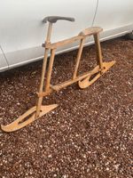Antique Grindelwald  VELOGEMEL  Snow Bike Sledge circa 1918 Genuine Buhlmann