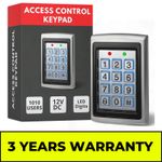 Access Control Keypad Proximity Fob Reader IP65 Vandal Proof Metal Door Entry