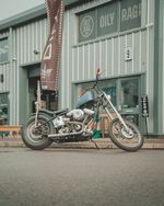 Harley Davidson Chopper Motorbike Motorcycle